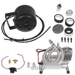 12V 0.5 Gallon air tank 5 ports 150PSI compressor Air Compressor Tank Kit