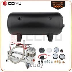 12V 5 Gal Air Tank 200 Psi Air Compressor Onboard System Kit For Car Boat Horn