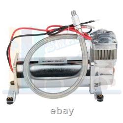 200 Psi Air Compressor Onboard System Kit with 5 Gal Air Tank For Train Horn 12V
