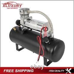 2.5 Gal Air Tank 200 Psi Compressor Onboard System Kit 12V Train truck Horn