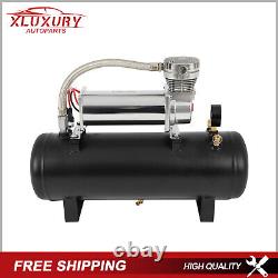 2.5 Gal Air Tank 200 Psi Compressor Onboard System Kit 12V Train truck Horn