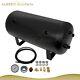 5gal 200 Psi Black Air Tank With Air Gauge Switch For Train Truck Van Horn 12v