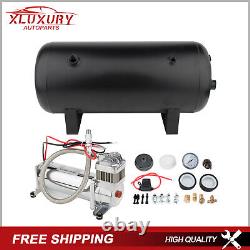 5 GAL Air tank And 200 psi Onboard Compressor For Train Horn Car System Kit 12V