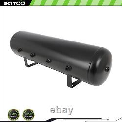 8 Gallon 9 Port Steel Air Tank Air Suspension Air Ride Kit For Train Horn