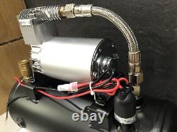 Air 20003 Air Source Kit with 275C Compressor for Train Horns & 1.5 Gallon Tank