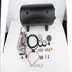 Air Compressor 5 Gal 8 Ports Air Tank Onboard System Kit For Train Horn Boat