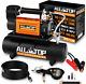 Air Compressor With 6l Tank Kit, 12v Portable Inflator & Oil-free Steel Tank 6-li