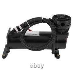 Air Compressors & 5 Gallon Tank Air Ride Bag Suspension Air Tank 200PSI