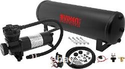 Air Suspension Kit/system For Truck/car Bag/ride/lift, 200psi Compressor, 4g Tank