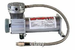 Airmaxxx Pewter 400 Air Compressor 3 Gallon Air Tank Drain 150 on 180 off Switch