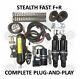 Dirtyworks Dirty Air Stealth Front & Rear Complete Fast-up Tank Kit Air Ride 4 H