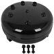 For Air Ride Suspension Or Train Horn 4 Gallon Steel Pancake Air Tank 8 Ports