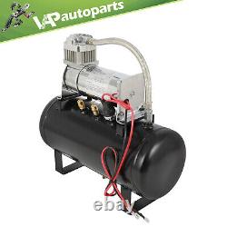 For Train Horn 12V 2 Gal Air Tank 150 Psi Compressor Onboard System Kit