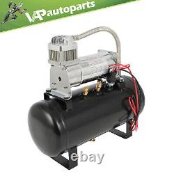 For Train Horn 12V 2 Gal Air Tank 150 Psi Compressor Onboard System Kit