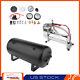 For Train Horn 12v 5 Gal Air Tank 200 Psi Air Compressor Onboard System Kit