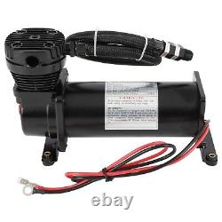 For Train Horn 5 Gal Air Tank 200 Psi Onboard System Kit 12V Air Compressor Horn