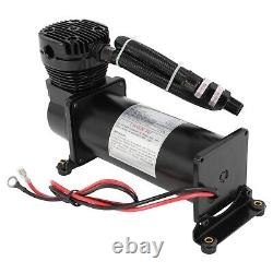 For Train Horn 5 Gal Air Tank 200 Psi Onboard System Kit 12V Air Compressor Horn