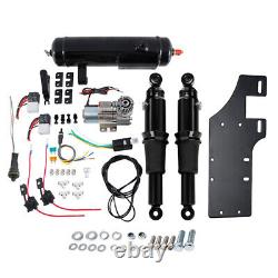 Front Air Ride Lowering Kit Rear Suspension Tank Fit For Harley Touring 14-2023
