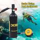 Mini 1l Scuba Oxygen Cylinder Diving Air Tank Kit Snorkeling Breathing Equipment