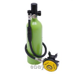 Mini 1L Scuba Oxygen Cylinder Diving Air Tank Kit Snorkeling Breathing Equipment