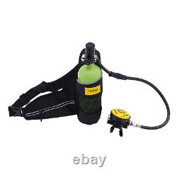 Mini 1L Scuba Oxygen Cylinder Diving Air Tank Kit Snorkeling Breathing Equipment