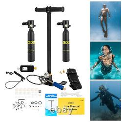 Mini Scuba Diving Kit Oxygen Air Tank Equipment Underwater Breath Oxygen Tank US