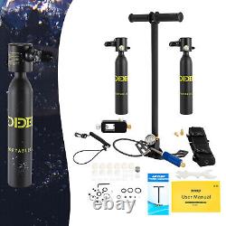 Mini Scuba Diving Kit Oxygen Air Tank Equipment Underwater Breath Oxygen Tank US