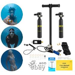 Mini Scuba Diving Kit Oxygen Air Tank Equipment Underwater Breath Oxygen Tank US