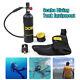 Mini Scuba Diving Tank Kit 1 L Oxygen Tank With Pump Equipment Underwater Breath