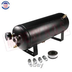 Train Horn Kit 1.5G Air Tank 150psi 4 Trumpets For Truck Car Pickup Loud System