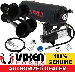 Train Horn Kit For Truck/car/pickup Loud System /1.5g Air Tank/200psi/4 Trumpets