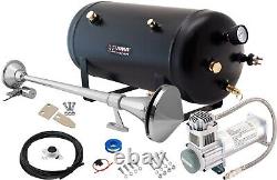 Train Horn Kit For Truck/car/pickup Loud System /5g Air Tank /200psi /1 Trumpet