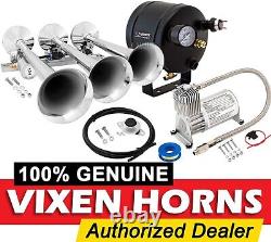 Train Horn Kit For Truck/car/semi Loud System /0.5g Air Tank /150psi /3 Trumpets