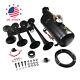 Train Horn Kit Loud System 4 Trumpets 1g Air Tank 150psi For Truck Car Pickup