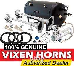 Train Horn Kit for Truck/Car/Pickup Loud System /5G Air Tank /200psi /2 Trumpets