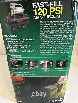 VIAIR 20003 Air Source Kit with 275C Compressor for Train Horns & 1.5 Gallon Tank