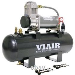 Viair 20007 200 PSI 2.0 Gal. Tank Fast-Fill-200 Air Source Kit (12V)