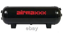Airmaxxx Black 580 Compresseur d'air avec interrupteur 150/180, kit de câblage complet et réservoir d'air
