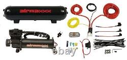 Airmaxxx Noir 480 Compresseur d'air Interrupteur 90/120 Kit de câblage complet et réservoir d'air