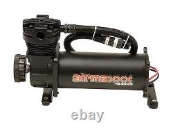 Airmaxxx Noir 480 Compresseur d'air Interrupteur 90/120 Kit de câblage complet et réservoir d'air