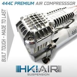 Kit 2 compresseurs d'air HKI + 2 filtres + Bluetooth + réservoir d'air en aluminium + jauge