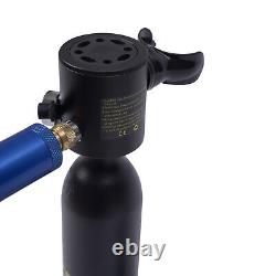 Kit de plongée avec mini bouteille d'air comprimé 0,5L et pompe pour la respiration en plongée avec tuba