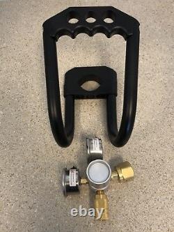 Kit de poignée de garde de valve de régulateur de CO2 réglable pour réservoir de 10 lb Pneus d'air tout-terrain