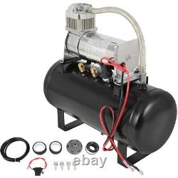 Kit de réservoir d'air de 2 gallons Réservoir d'air 150 Psi 12V DC Pour Train