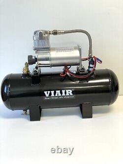 Kit de réservoir de 2 gallons Viair avec compresseur d'air haute pression 12V et débit de 150 psi 20005