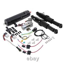 Kit de suspension arrière à air avec réservoir d'air adapté pour Harley Road Glide 1994-2022 19