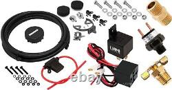 Kit/système de suspension pneumatique pour camion/voiture, sac/rideau/soulèvement, compresseur 200psi, réservoir 5g