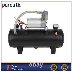 Réservoir d'air de 1,5 gal 150 Psi Compresseur Kits de système embarqué Klaxon de train 12V