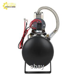 Réservoir d'air de 1,5 gal, compresseur 150 psi, kits de système embarqué pour klaxon de train 12V