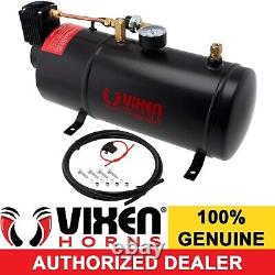 Réservoir d'air de 1 gallon / Compresseur de 150 psi Kit de système embarqué pour klaxon de train 12v Vxo8210